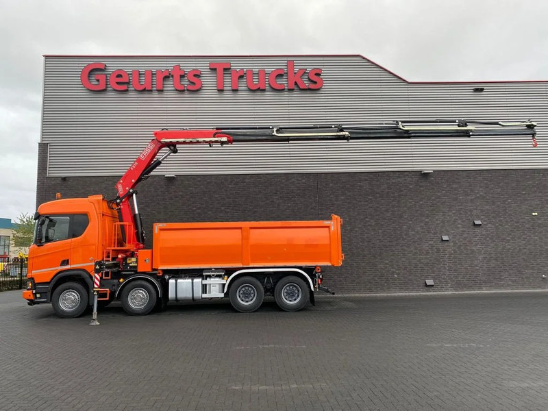 Scania R650 V8 NGS XT 8X4 + KIPPER + FASSI F275A.2.25 KRAAN/KRAN/CRANE/GRUA - Tovornjak prekucnik, Tovornjak z dvigalom: slika 4 Scania R650 V8 NGS XT 8X4 + KIPPER + FASSI F275A.2.25 KRAAN/KRAN/CRANE/GRUA - Tovornjak prekucnik, Tovornjak z dvigalom: slika 4