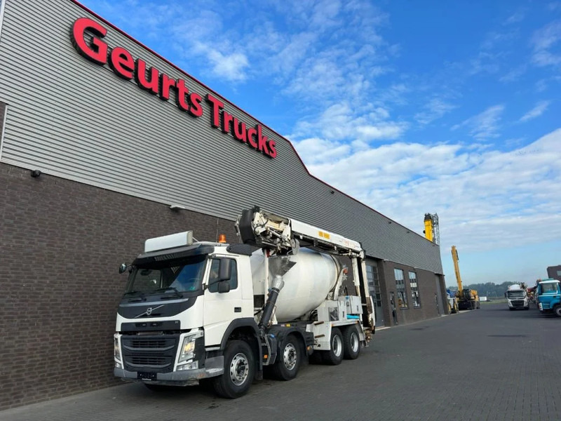 Volvo FM 410 8X4 + STETTER 9 M3 MIXER/MISCHER + THEAM 15 M TRANSPORTBAND/BELT - Avtomešalec: slika 2 Volvo FM 410 8X4 + STETTER 9 M3 MIXER/MISCHER + THEAM 15 M TRANSPORTBAND/BELT - Avtomešalec: slika 2