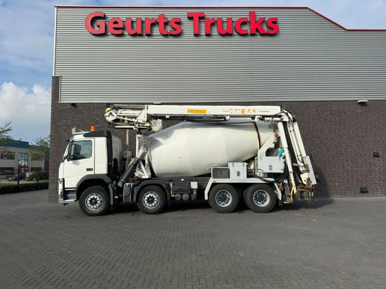 Volvo FM 410 8X4 + STETTER 9 M3 MIXER/MISCHER + THEAM - Avtomešalec: slika 1 Volvo FM 410 8X4 + STETTER 9 M3 MIXER/MISCHER + THEAM - Avtomešalec: slika 1