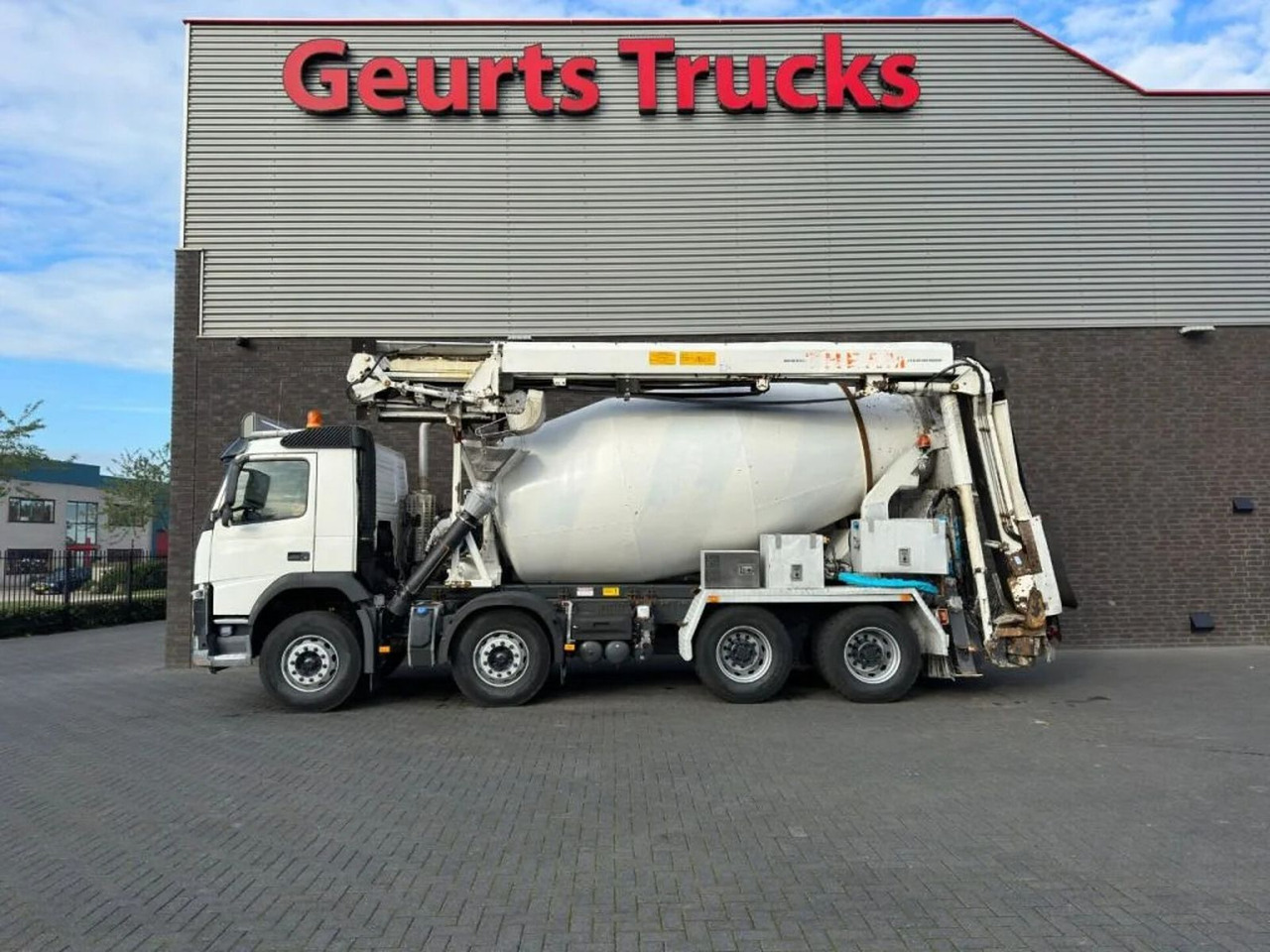 Volvo FM 410 8X4 + STETTER 9 M3 MIXER/MISCHER + THEAM - Avtomešalec: slika 1 Volvo FM 410 8X4 + STETTER 9 M3 MIXER/MISCHER + THEAM - Avtomešalec: slika 1