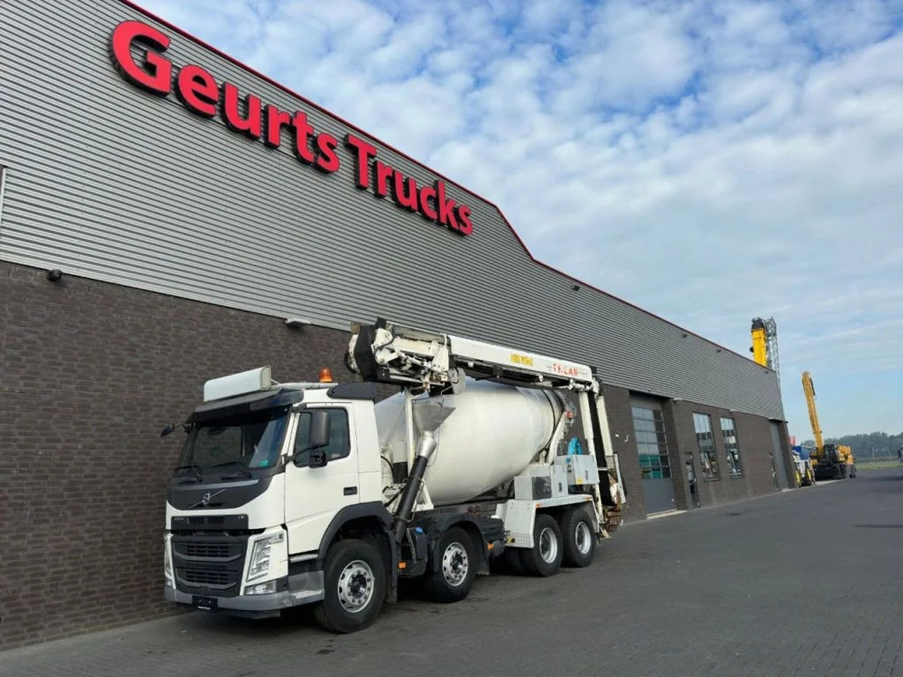 Volvo FM 410 8X4 + STETTER 9 M3 MIXER/MISCHER + THEAM - Avtomešalec: slika 2 Volvo FM 410 8X4 + STETTER 9 M3 MIXER/MISCHER + THEAM - Avtomešalec: slika 2