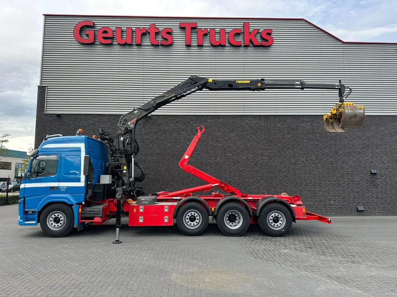 Volvo FM 500 8X2 HIAB MULTILIFT HAAKARMSYSTEM / ABROLLKIPPER / HOOKLIFT MET HIAB LOGLIFT 165Z LAADKRAAN - Kotalni prekucni tovornjak, Tovornjak z dvigalom: slika 1 Volvo FM 500 8X2 HIAB MULTILIFT HAAKARMSYSTEM / ABROLLKIPPER / HOOKLIFT MET HIAB LOGLIFT 165Z LAADKRAAN - Kotalni prekucni tovornjak, Tovornjak z dvigalom: slika 1
