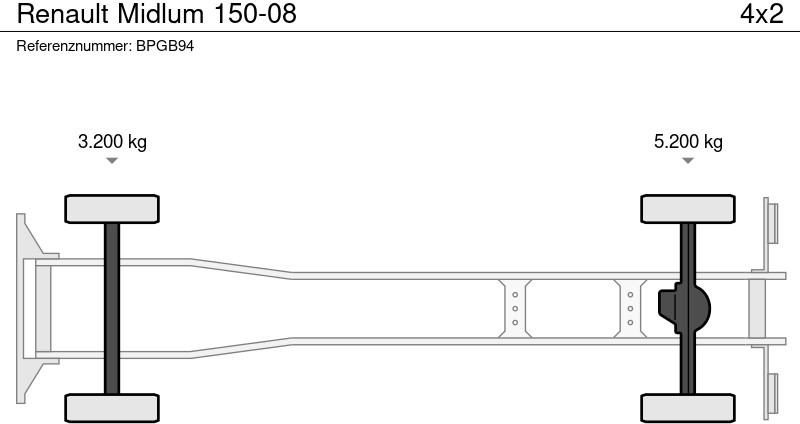 Tovornjak zabojnik Renault Midlum 150-08: slika 8