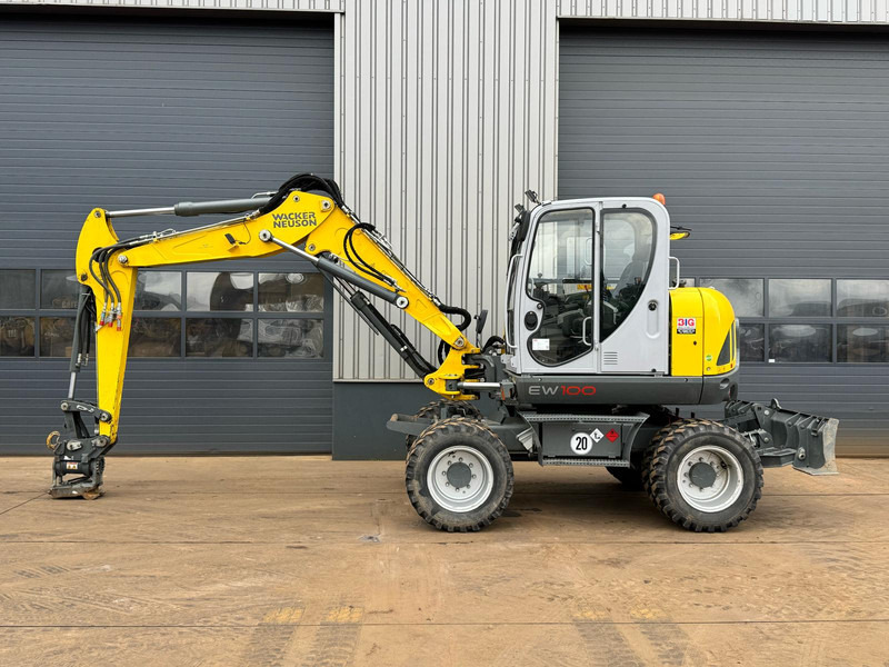 WACKER NEUSON EW100 E06-03 - Bager na kolesih: slika 1 WACKER NEUSON EW100 E06-03 - Bager na kolesih: slika 1