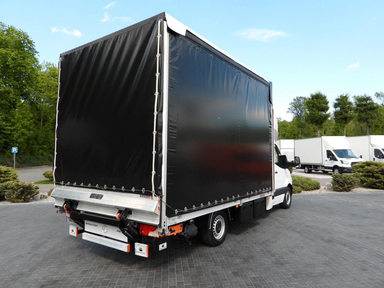 Mercedes-Benz SPRINTER 316 PRITSCHE PLANE AUFZUG 10 PALETTEN - Dostavno vozilo s ponjavo, Dostavno vozilo z dvojno kabino: slika 3 Mercedes-Benz SPRINTER 316 PRITSCHE PLANE AUFZUG 10 PALETTEN - Dostavno vozilo s ponjavo, Dostavno vozilo z dvojno kabino: slika 3