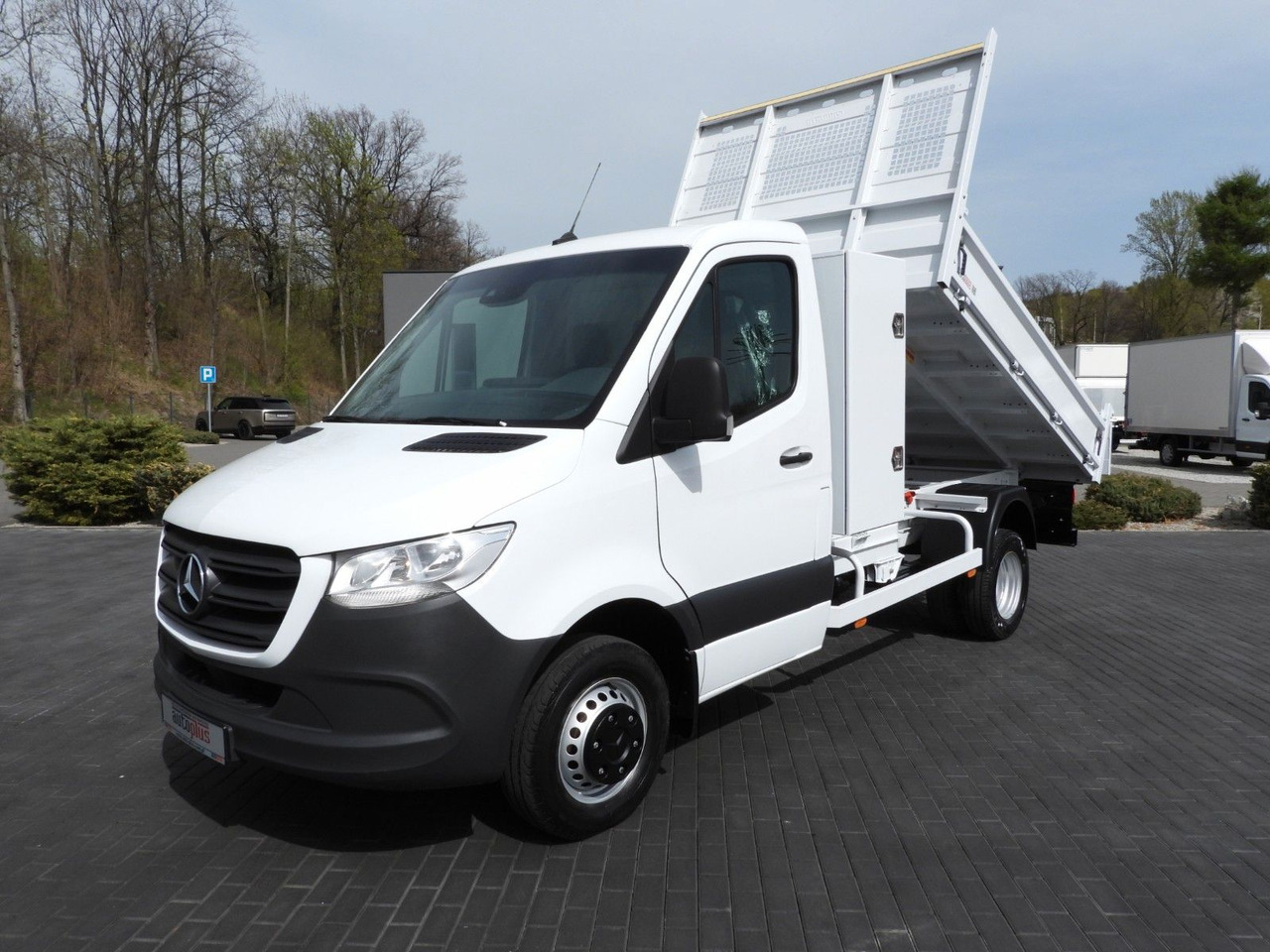 Dostavno vozilo prekucnik Mercedes-Benz SPRINTER 516 KIPPER TEMPOMAT ZWILLINGSRÄDER: slika 15
