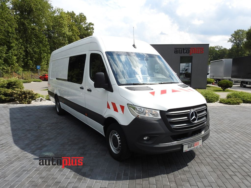 Mercedes-Benz SPRINTER KASTENWAGEN DOPPELKABINE 5 SITZE A/C - Furgon, Dostavno vozilo z dvojno kabino: slika 1 Mercedes-Benz SPRINTER KASTENWAGEN DOPPELKABINE 5 SITZE A/C - Furgon, Dostavno vozilo z dvojno kabino: slika 1