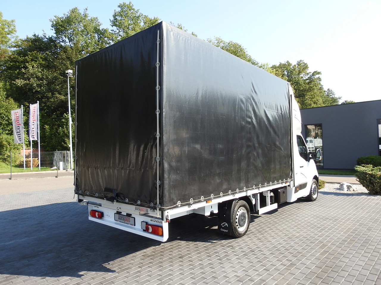 Dostavno vozilo s ponjavo OPEL MOVANO TARPAULIN 8 PALLETS WEBASTO CRUISE CONTROL AIR CONDITIONING LED LIGHTS PNEUMATICS  165HP: slika 13