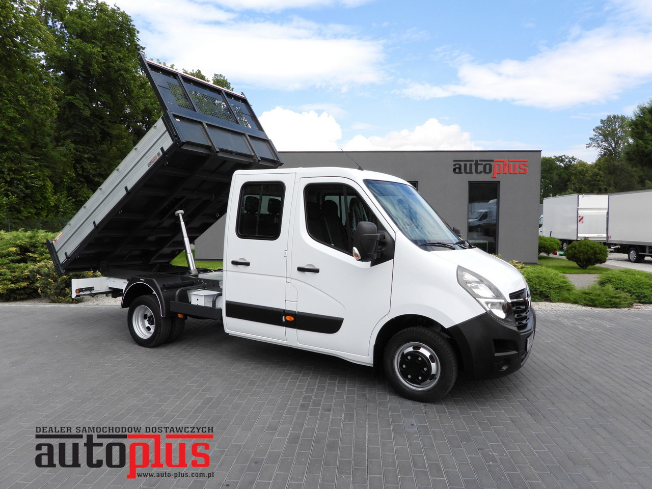 OPEL MOVANO TIPPER DOUBLE CABIN DOKA 7 SEATS LED LIGHTS TWIN WHEELS AIR CONDITIONING 145HP - Tovornjak prekucnik: slika 1 OPEL MOVANO TIPPER DOUBLE CABIN DOKA 7 SEATS LED LIGHTS TWIN WHEELS AIR CONDITIONING 145HP - Tovornjak prekucnik: slika 1