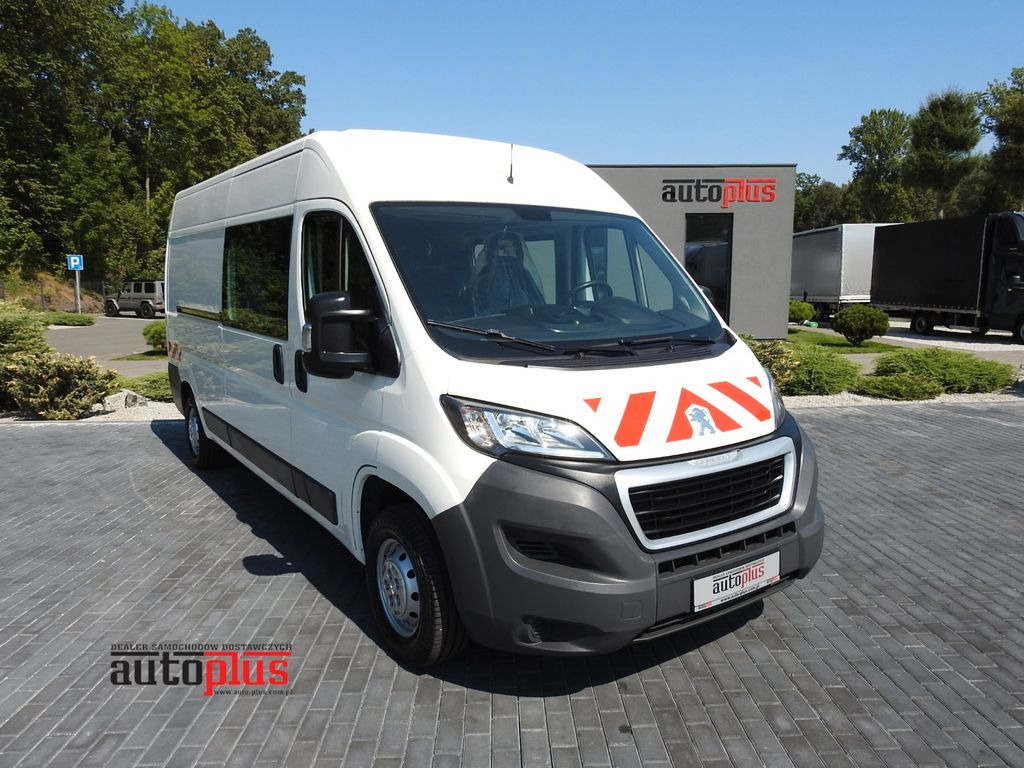 Peugeot BOXER KASTENWAGEN DOPPELKABINE 7 SITZE 110PS - Furgon, Dostavno vozilo z dvojno kabino: slika 1 Peugeot BOXER KASTENWAGEN DOPPELKABINE 7 SITZE 110PS - Furgon, Dostavno vozilo z dvojno kabino: slika 1
