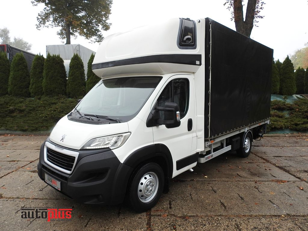 Peugeot BOXER PRITSCHE PLANE 8 PALLETS WEBASTO A/C - Dostavno vozilo s ponjavo: slika 1 Peugeot BOXER PRITSCHE PLANE 8 PALLETS WEBASTO A/C - Dostavno vozilo s ponjavo: slika 1