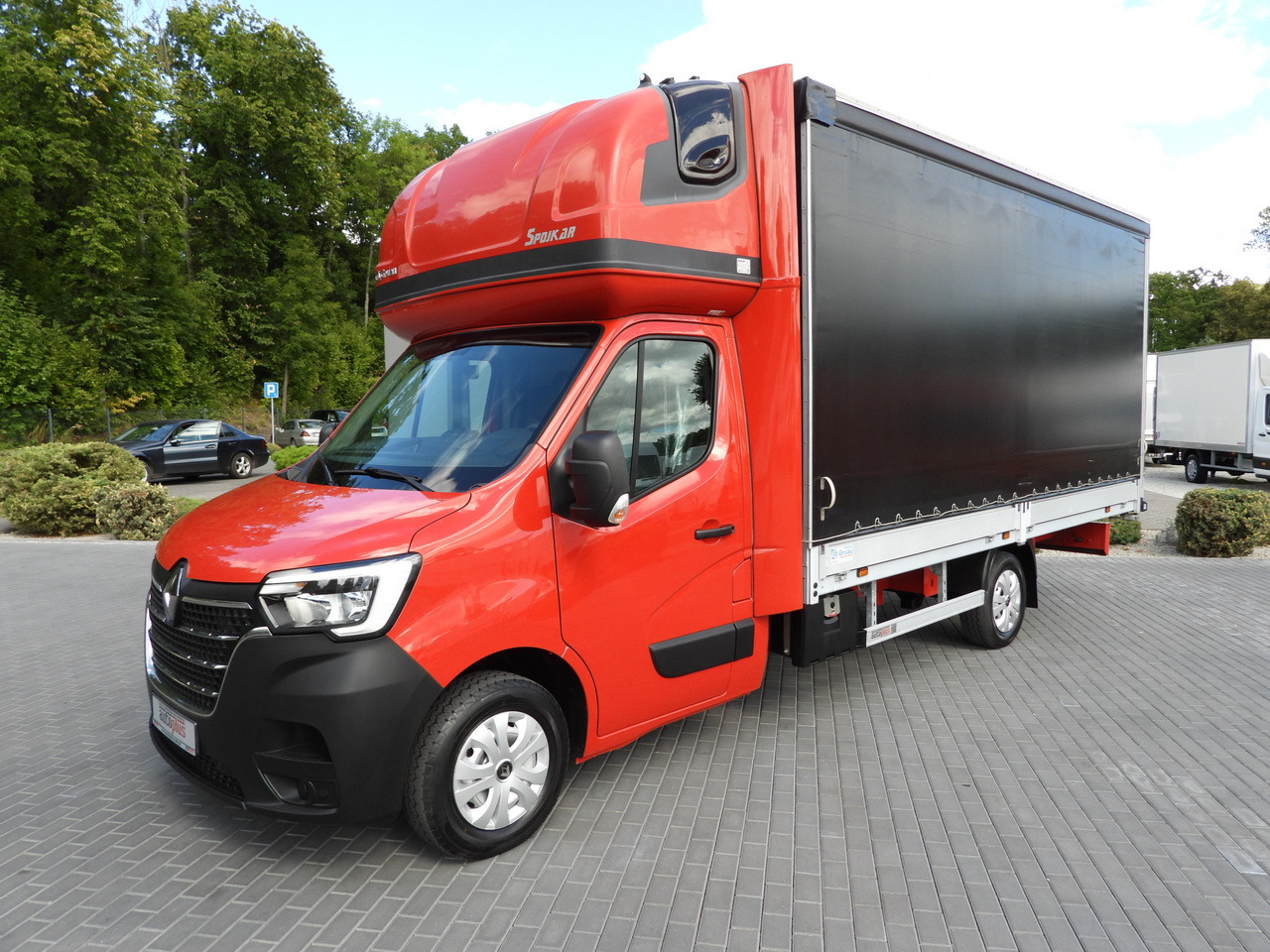 Dostavno vozilo s ponjavo RENAULT MASTER TARPAULIN 10 PALLETS WEBASTO CRUISE CONTROL LED LIGHTS AIR CONDITIONING  165HP: slika 18