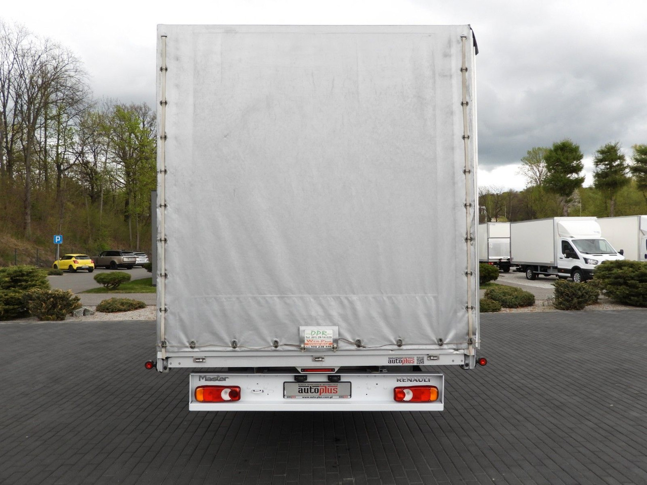 Dostavno vozilo s ponjavo Renault MASTER  PRITSCHE PLANE 10 PALETTEN WEBASTO  A/C: slika 11