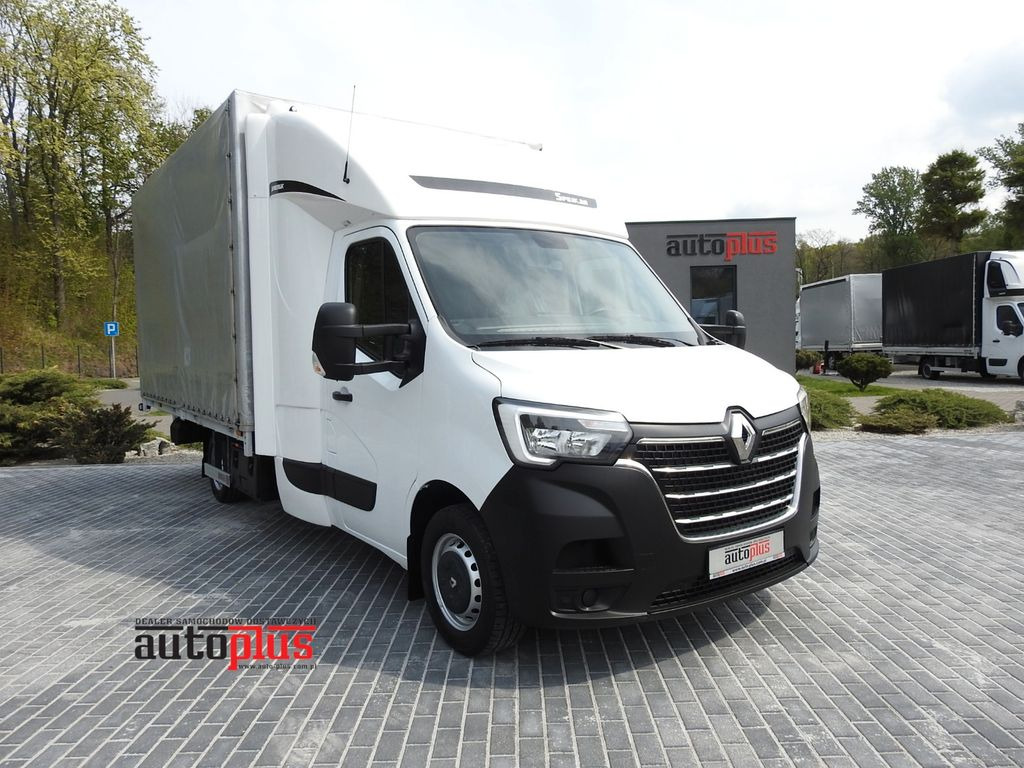 Renault MASTER PRITSCHE PLANE 10 PALETTEN WEBASTO A/C - Dostavno vozilo s ponjavo, Dostavno vozilo z dvojno kabino: slika 1 Renault MASTER PRITSCHE PLANE 10 PALETTEN WEBASTO A/C - Dostavno vozilo s ponjavo, Dostavno vozilo z dvojno kabino: slika 1
