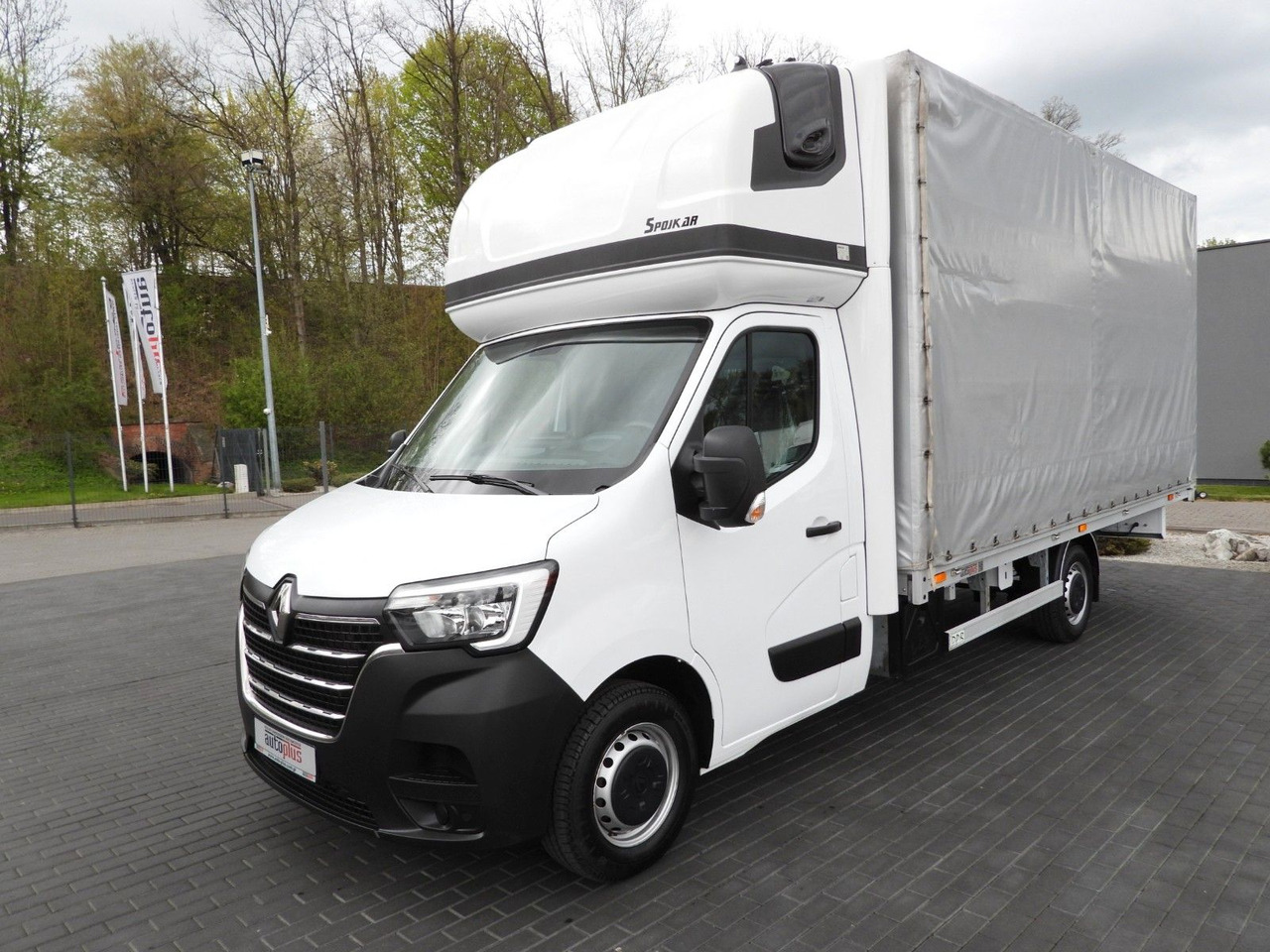Dostavno vozilo s ponjavo Renault MASTER  PRITSCHE PLANE 10 PALETTEN WEBASTO  A/C: slika 6