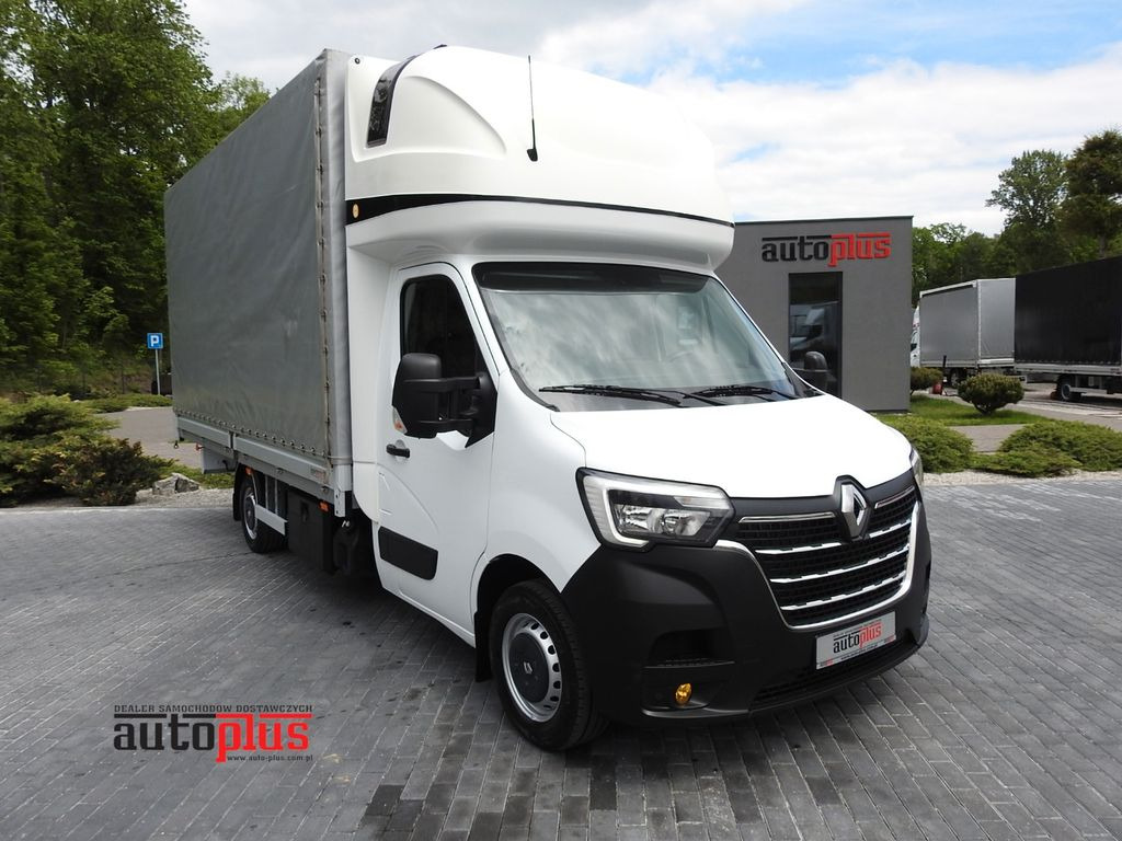 Renault MASTER PRITSCHE PLANE 10 PALETTEN WEBASTO A/C - Dostavno vozilo s ponjavo: slika 1 Renault MASTER PRITSCHE PLANE 10 PALETTEN WEBASTO A/C - Dostavno vozilo s ponjavo: slika 1