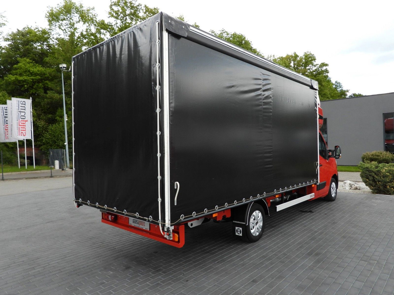 Dostavno vozilo s ponjavo Renault MASTER  PRITSCHE PLANE 10 PALETTEN WEBASTO A/C: slika 13