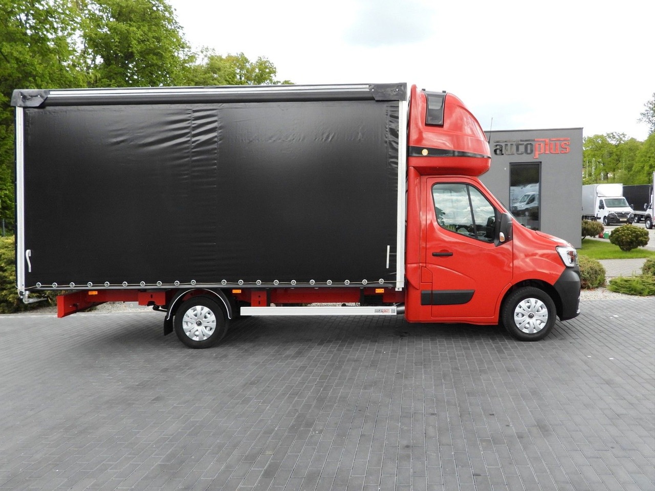 Dostavno vozilo s ponjavo Renault MASTER  PRITSCHE PLANE 10 PALETTEN WEBASTO A/C: slika 7