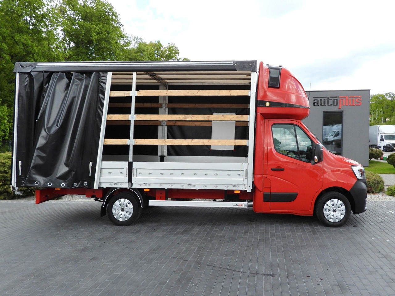 Dostavno vozilo s ponjavo Renault MASTER  PRITSCHE PLANE 10 PALETTEN WEBASTO A/C: slika 8