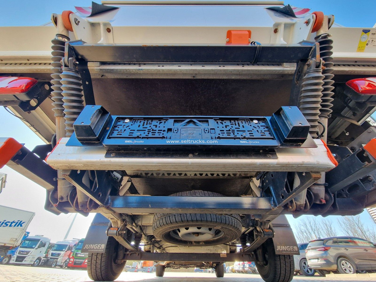 Dostavno vozilo z zabojnikom Citroën Jumper / Ladebordwand / 3 Sitzen / Klimaanlage: slika 14