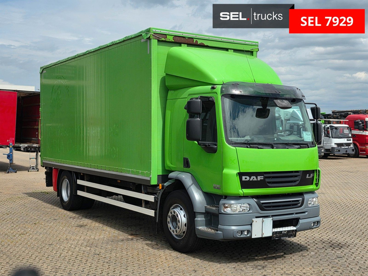 DAF FA LF 55.300 / Ladebordwand + Kofferseite - Tovornjak s ponjavo: slika 3 DAF FA LF 55.300 / Ladebordwand + Kofferseite - Tovornjak s ponjavo: slika 3