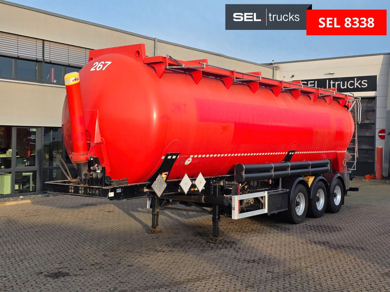 Feldbinder KIP 52/7000/A/2 / Alu-Felgen / ADR AT / 52.000 l - Silos cisterna: slika 1 Feldbinder KIP 52/7000/A/2 / Alu-Felgen / ADR AT / 52.000 l - Silos cisterna: slika 1