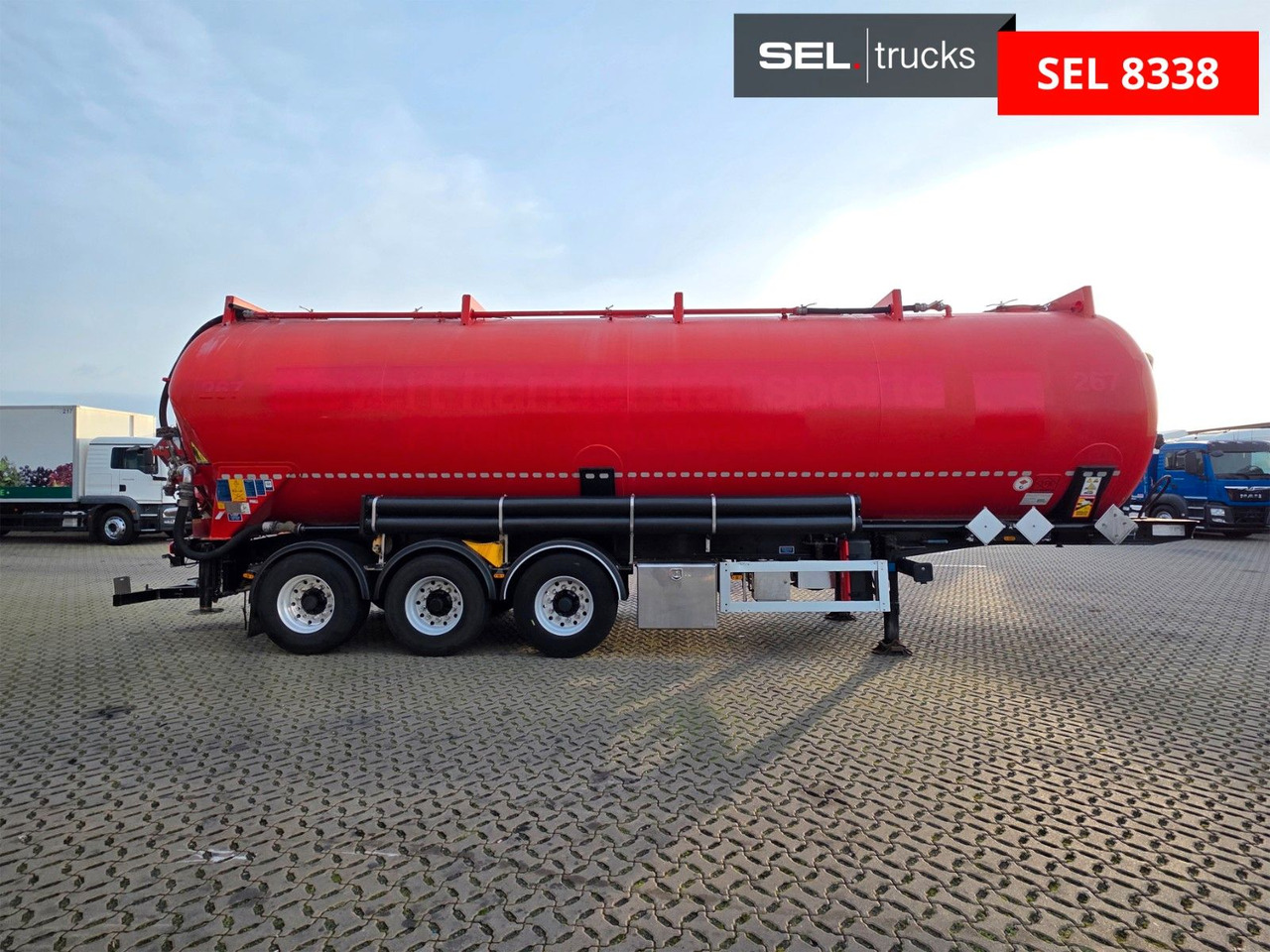 Feldbinder KIP 52/7000/A/2 / Alu-Felgen / ADR AT / 52.000 l - Silos cisterna: slika 4 Feldbinder KIP 52/7000/A/2 / Alu-Felgen / ADR AT / 52.000 l - Silos cisterna: slika 4