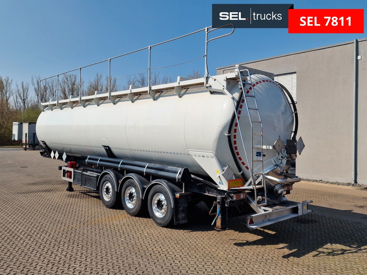 Silos cisterna Feldbinder KIP 60/7300/A/2 / 60.000 l / Kippsilo: slika 7