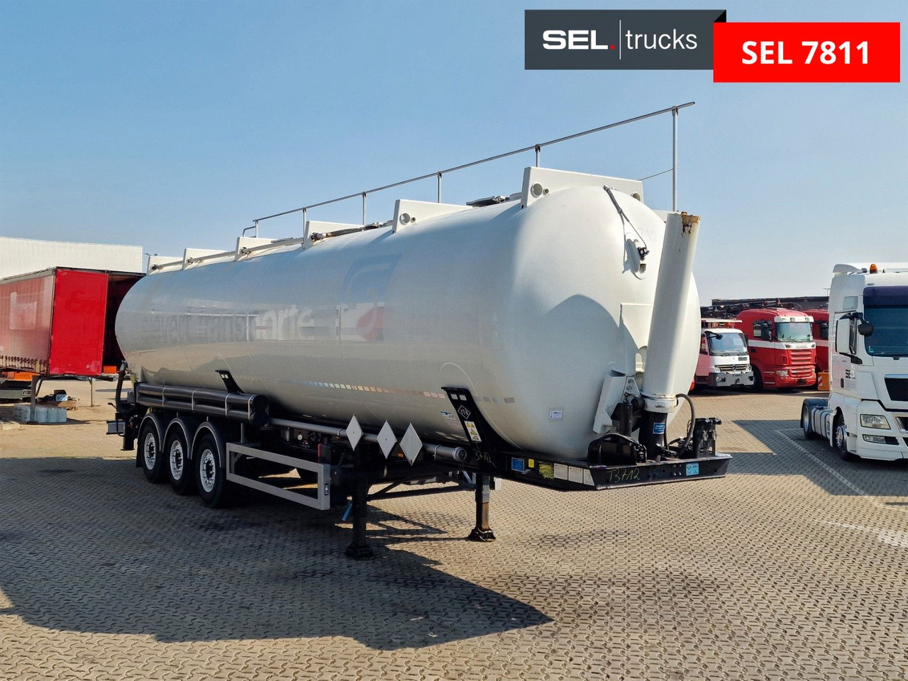 Feldbinder KIP 60/7300/A/2 / 60.000 l / Kippsilo - Silos cisterna: slika 3 Feldbinder KIP 60/7300/A/2 / 60.000 l / Kippsilo - Silos cisterna: slika 3