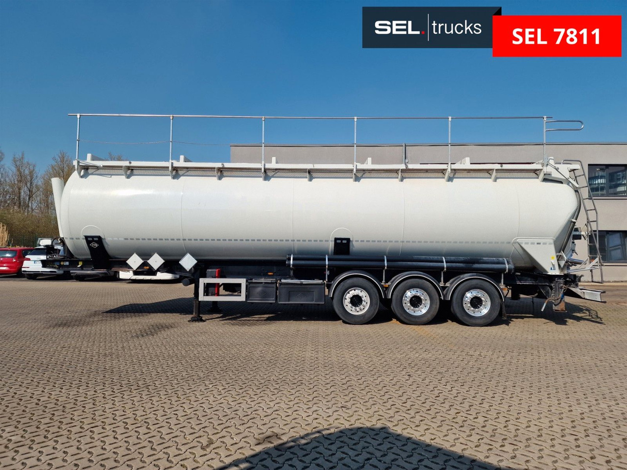 Silos cisterna Feldbinder KIP 60/7300/A/2 / 60.000 l / Kippsilo: slika 8
