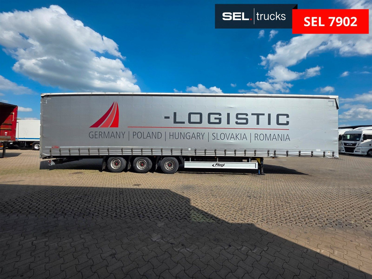 Fliegl SDS 390 X-tra Long / Mega / Long Trailer - Polprikolica s ponjavo: slika 4 Fliegl SDS 390 X-tra Long / Mega / Long Trailer - Polprikolica s ponjavo: slika 4
