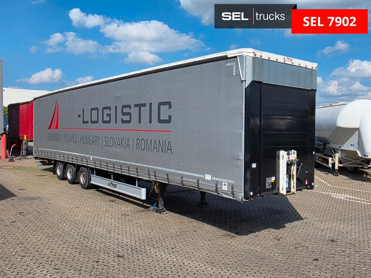 Fliegl SDS 390 X-tra Long / Mega / Long Trailer - Polprikolica s ponjavo: slika 3 Fliegl SDS 390 X-tra Long / Mega / Long Trailer - Polprikolica s ponjavo: slika 3