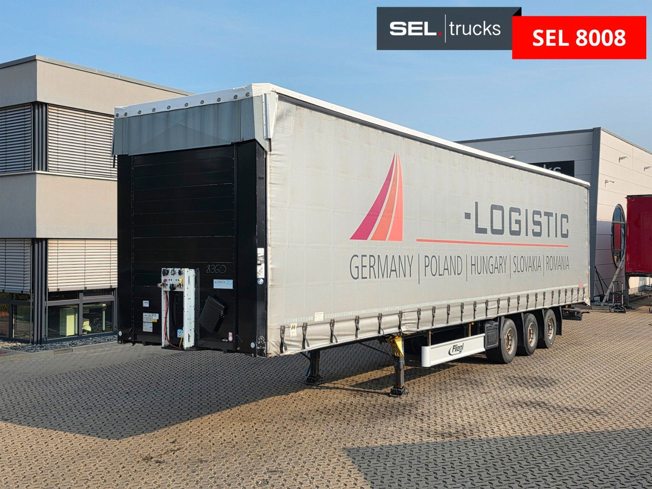 Fliegl SDS01 / Hubdach / EDSCHA / Mega / Liftachse - Polprikolica s ponjavo: slika 1 Fliegl SDS01 / Hubdach / EDSCHA / Mega / Liftachse - Polprikolica s ponjavo: slika 1