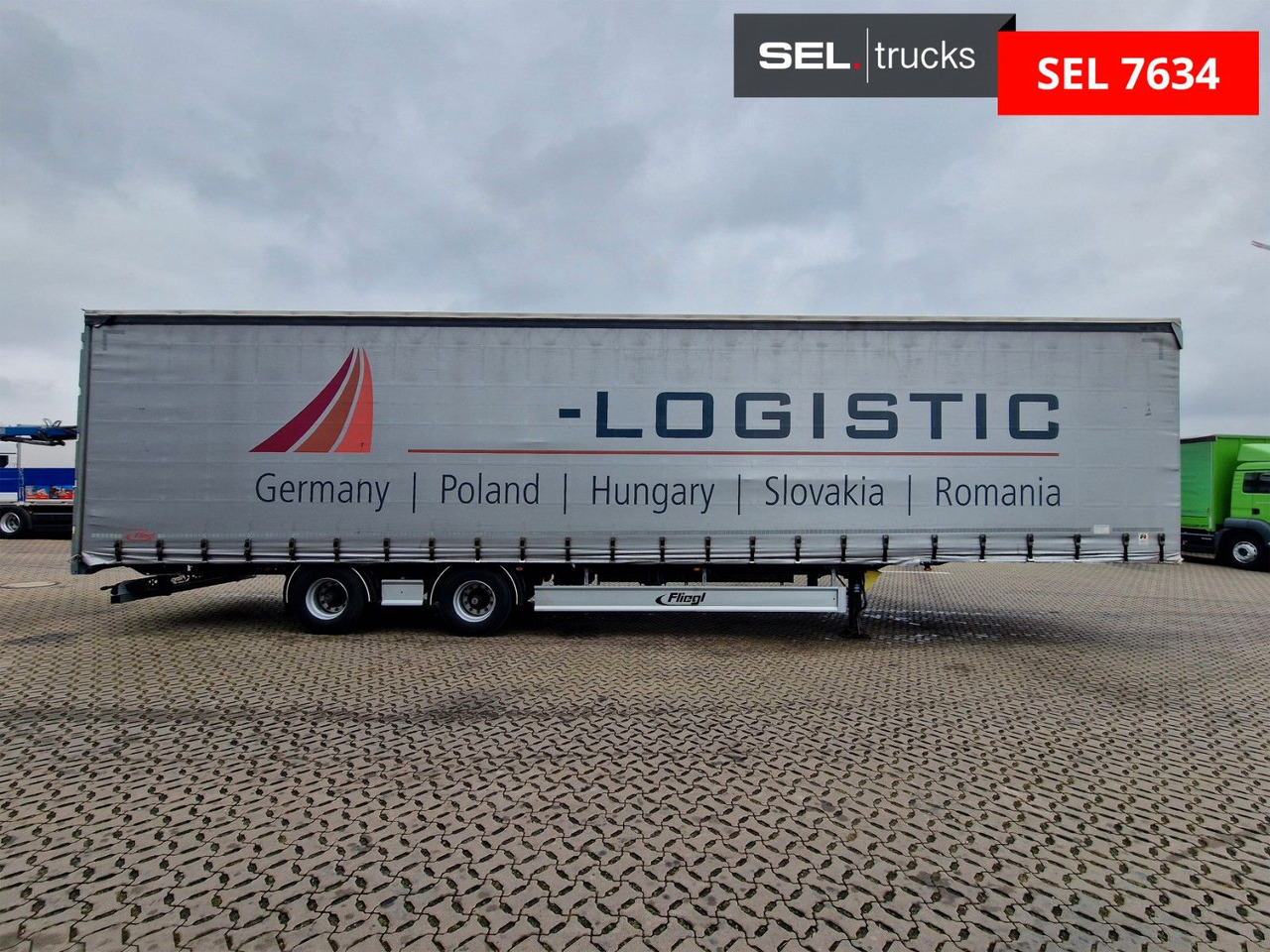 Fliegl SZS320 / Hubdach / EDSCHA / Mega - Polprikolica s ponjavo: slika 4 Fliegl SZS320 / Hubdach / EDSCHA / Mega - Polprikolica s ponjavo: slika 4