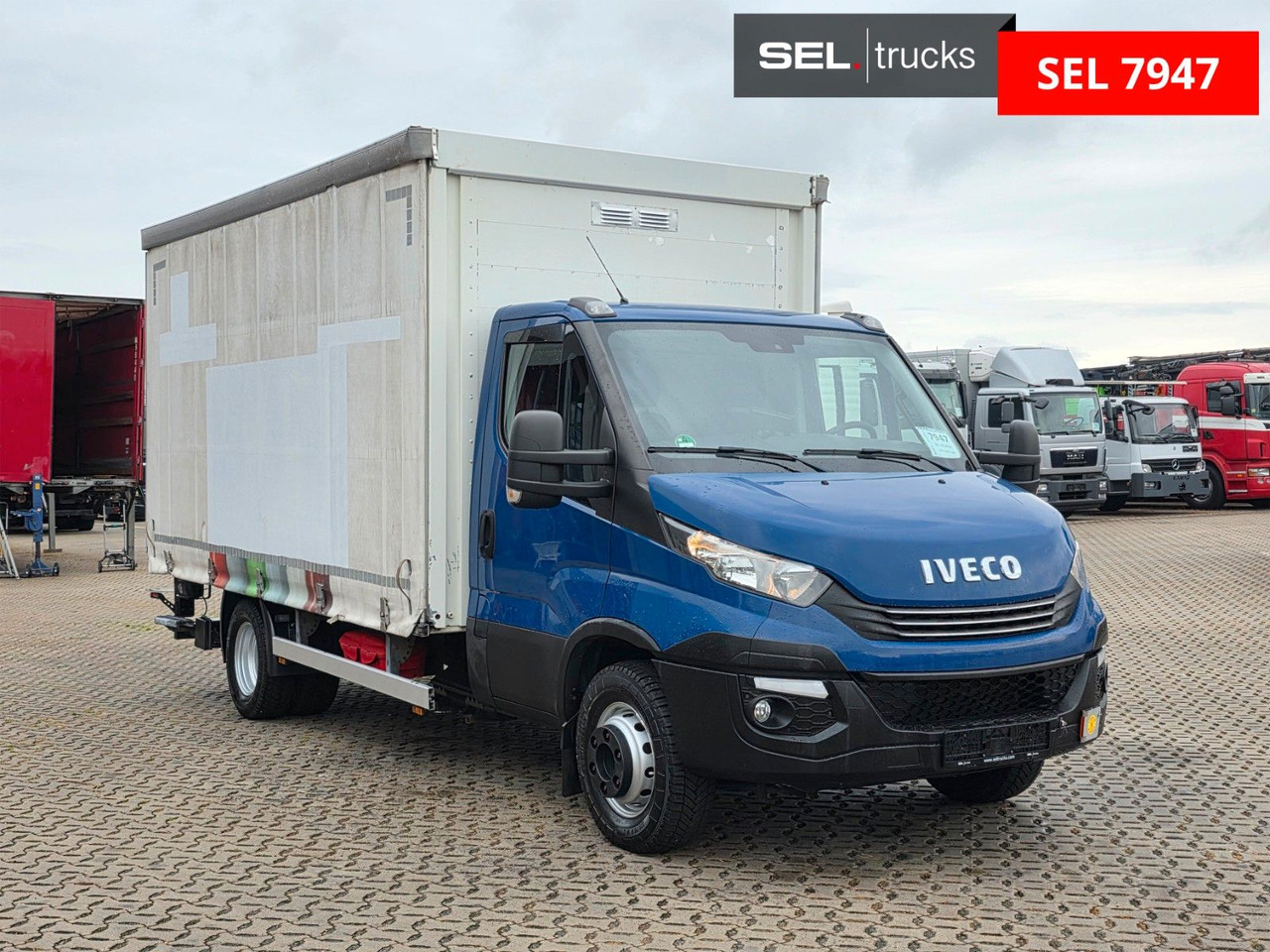 Iveco Daily 70C18 Hi-Matic / Ladebordwand / 3 Sitzen - Dostavno vozilo s ponjavo: slika 3 Iveco Daily 70C18 Hi-Matic / Ladebordwand / 3 Sitzen - Dostavno vozilo s ponjavo: slika 3