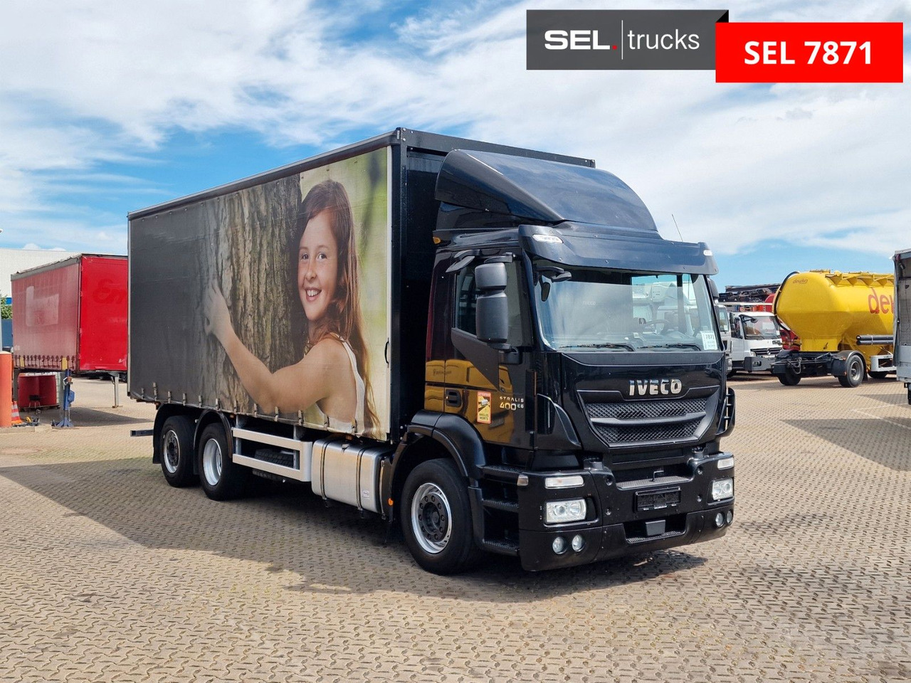 Iveco Stralis 400 / Staplerhalterung / Lenk-Liftachse - Tovornjak s ponjavo: slika 3 Iveco Stralis 400 / Staplerhalterung / Lenk-Liftachse - Tovornjak s ponjavo: slika 3