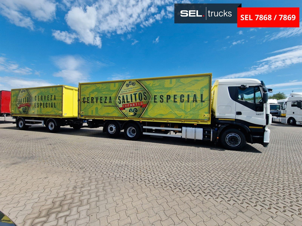 Iveco Stralis 420 / Ldbw / Lenkachse (KOMPLETT) - Tovornjak za prevoz pijač: slika 4 Iveco Stralis 420 / Ldbw / Lenkachse (KOMPLETT) - Tovornjak za prevoz pijač: slika 4