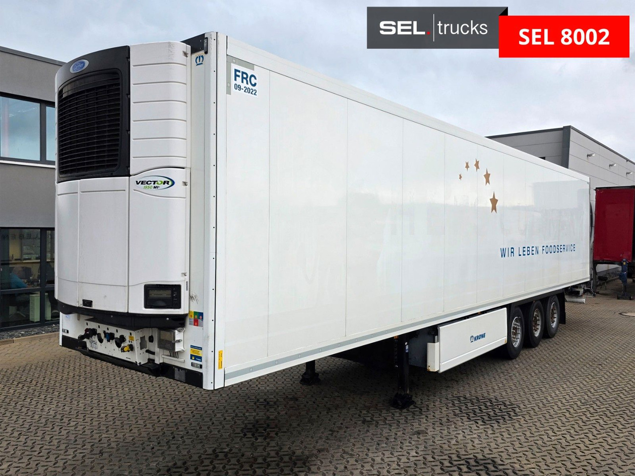 Krone SD / Doppelverdampfer/ Vector 1950 Mt / FRC 2022 - Polprikolica hladilnik: slika 1 Krone SD / Doppelverdampfer/ Vector 1950 Mt / FRC 2022 - Polprikolica hladilnik: slika 1