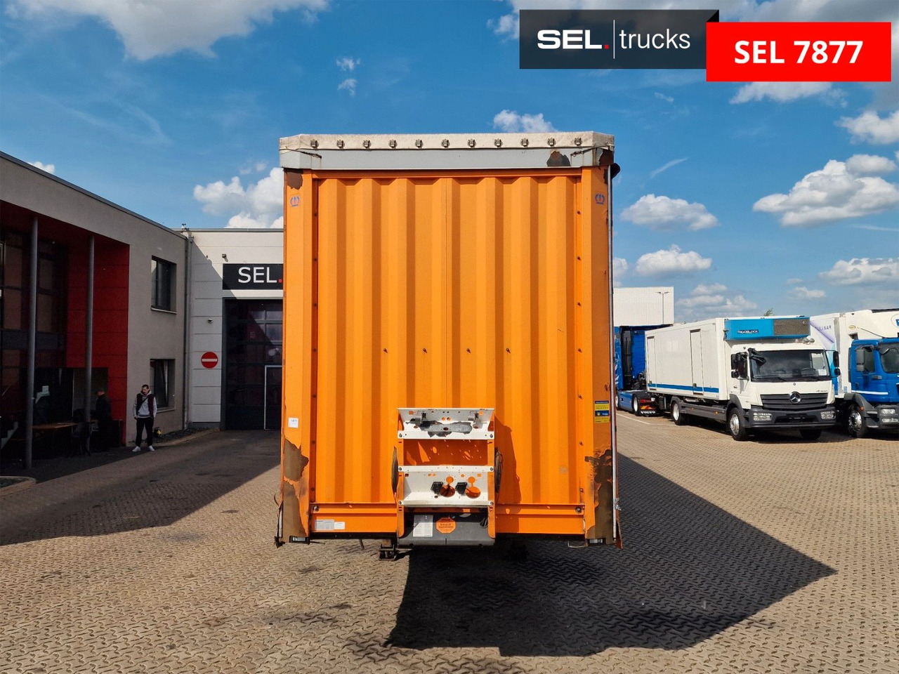 Krone SD / Hubdach / EDSCHA / Mega - Polprikolica s ponjavo: slika 2 Krone SD / Hubdach / EDSCHA / Mega - Polprikolica s ponjavo: slika 2