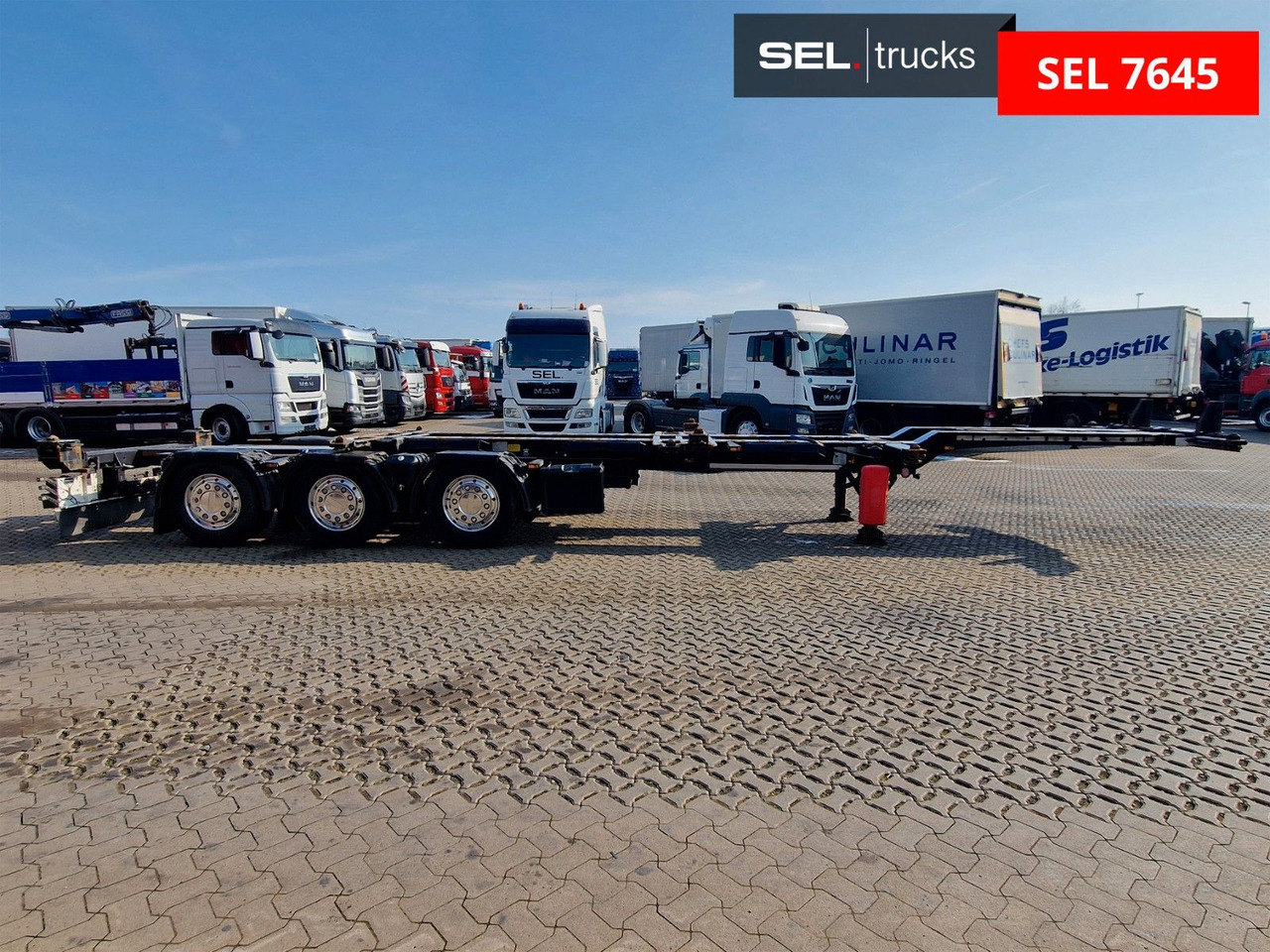 Krone SD / Teleskop / Liftachse - Kontejnerska polprikolica/ Polprikolica z zamenljivim tovoriščem: slika 4 Krone SD / Teleskop / Liftachse - Kontejnerska polprikolica/ Polprikolica z zamenljivim tovoriščem: slika 4