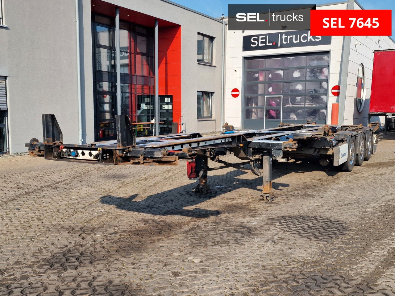 Krone SD / Teleskop / Liftachse - Kontejnerska polprikolica/ Polprikolica z zamenljivim tovoriščem: slika 1 Krone SD / Teleskop / Liftachse - Kontejnerska polprikolica/ Polprikolica z zamenljivim tovoriščem: slika 1