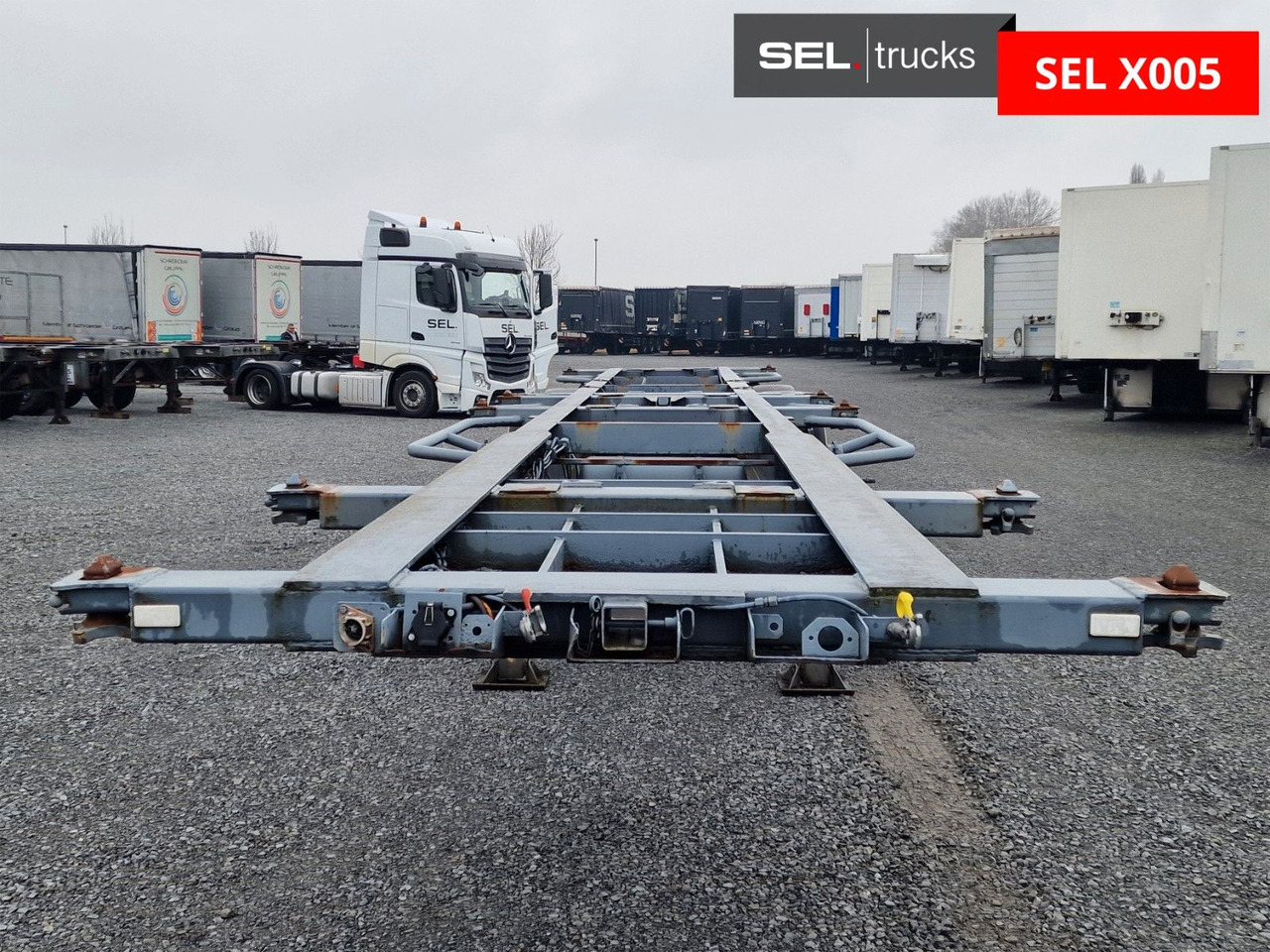 Krone SDC 24 Containerchassie - Kontejnerska polprikolica/ Polprikolica z zamenljivim tovoriščem: slika 2 Krone SDC 24 Containerchassie - Kontejnerska polprikolica/ Polprikolica z zamenljivim tovoriščem: slika 2