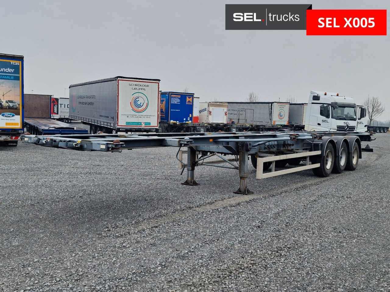 Krone SDC 24 Containerchassie - Kontejnerska polprikolica/ Polprikolica z zamenljivim tovoriščem: slika 1 Krone SDC 24 Containerchassie - Kontejnerska polprikolica/ Polprikolica z zamenljivim tovoriščem: slika 1