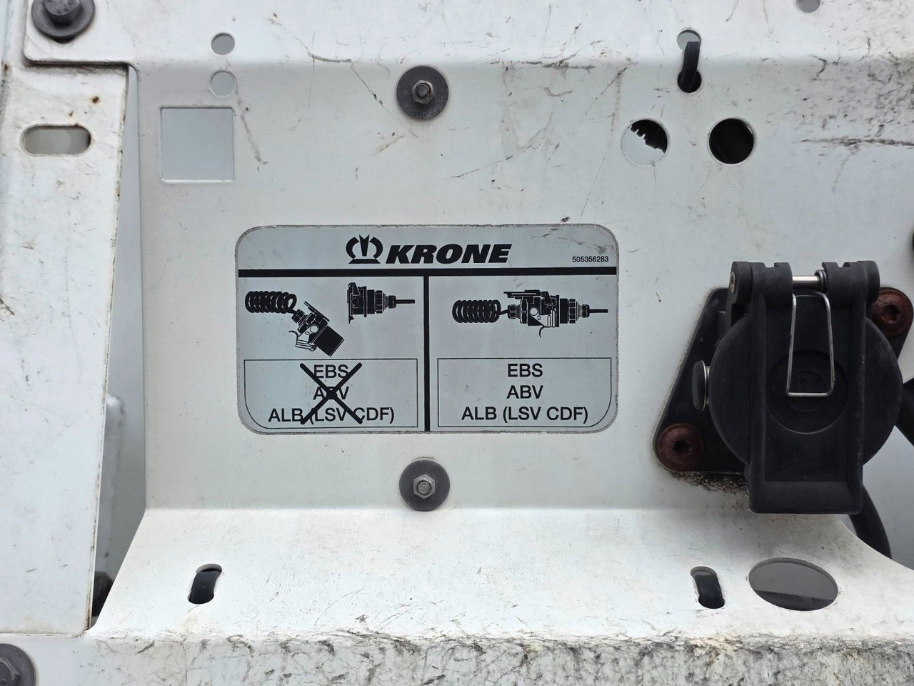 Polprikolica zabojnik Krone SE / Rolltor TRIDEC / Zwangslenkung: slika 34