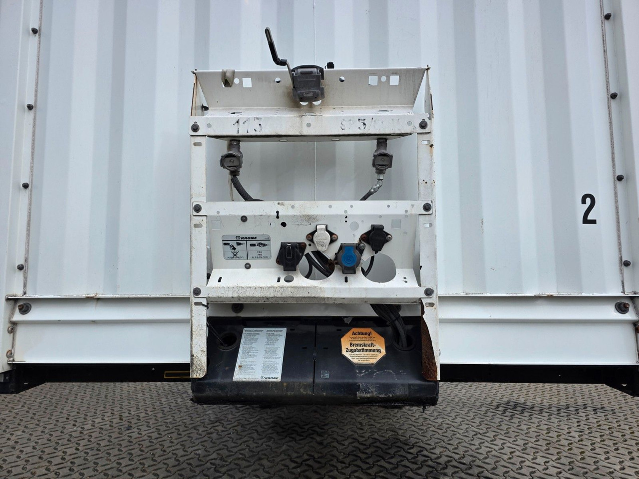 Polprikolica zabojnik Krone SE / Rolltor TRIDEC / Zwangslenkung: slika 23