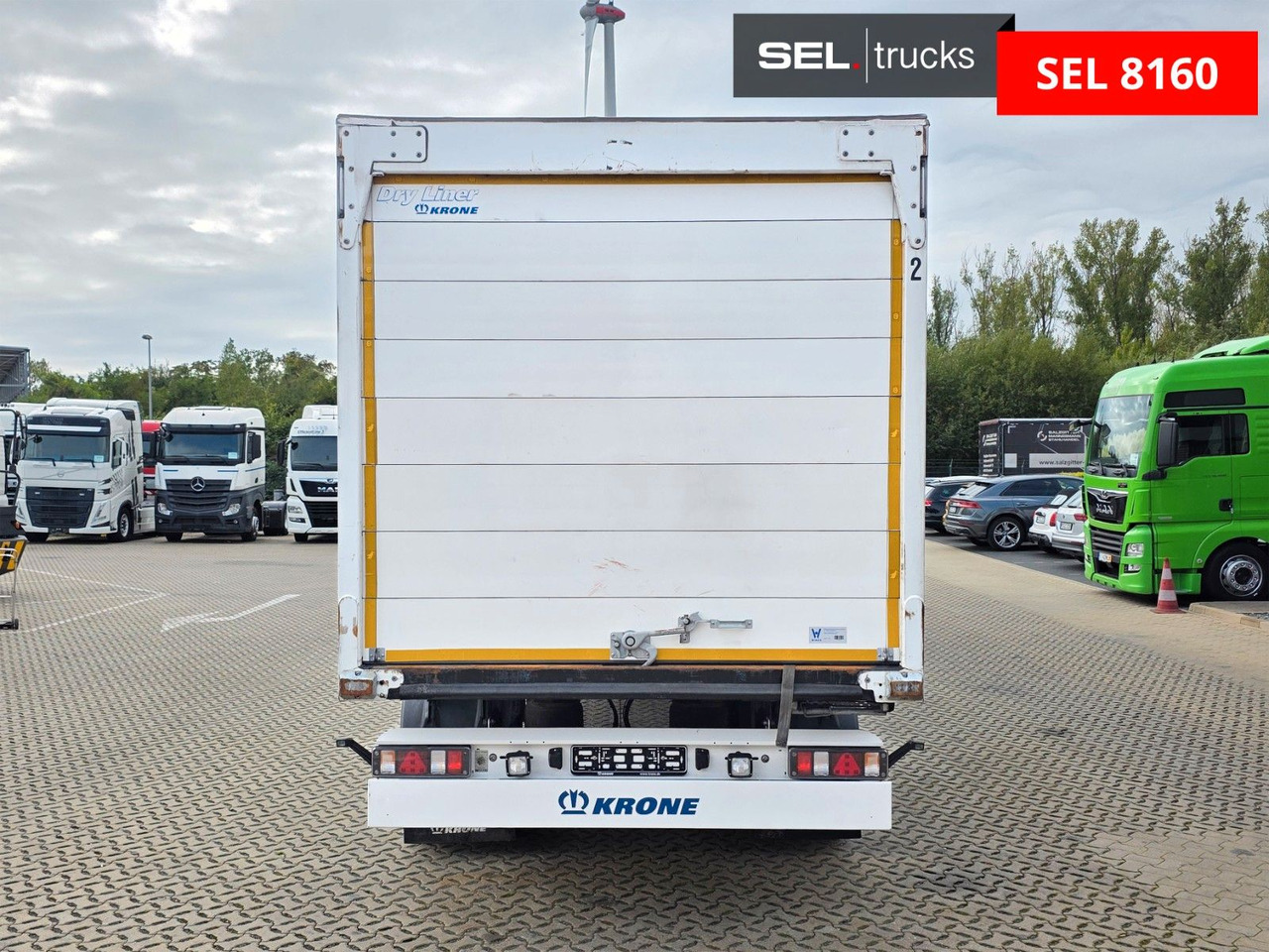 Polprikolica zabojnik Krone SE / Rolltor TRIDEC / Zwangslenkung: slika 7