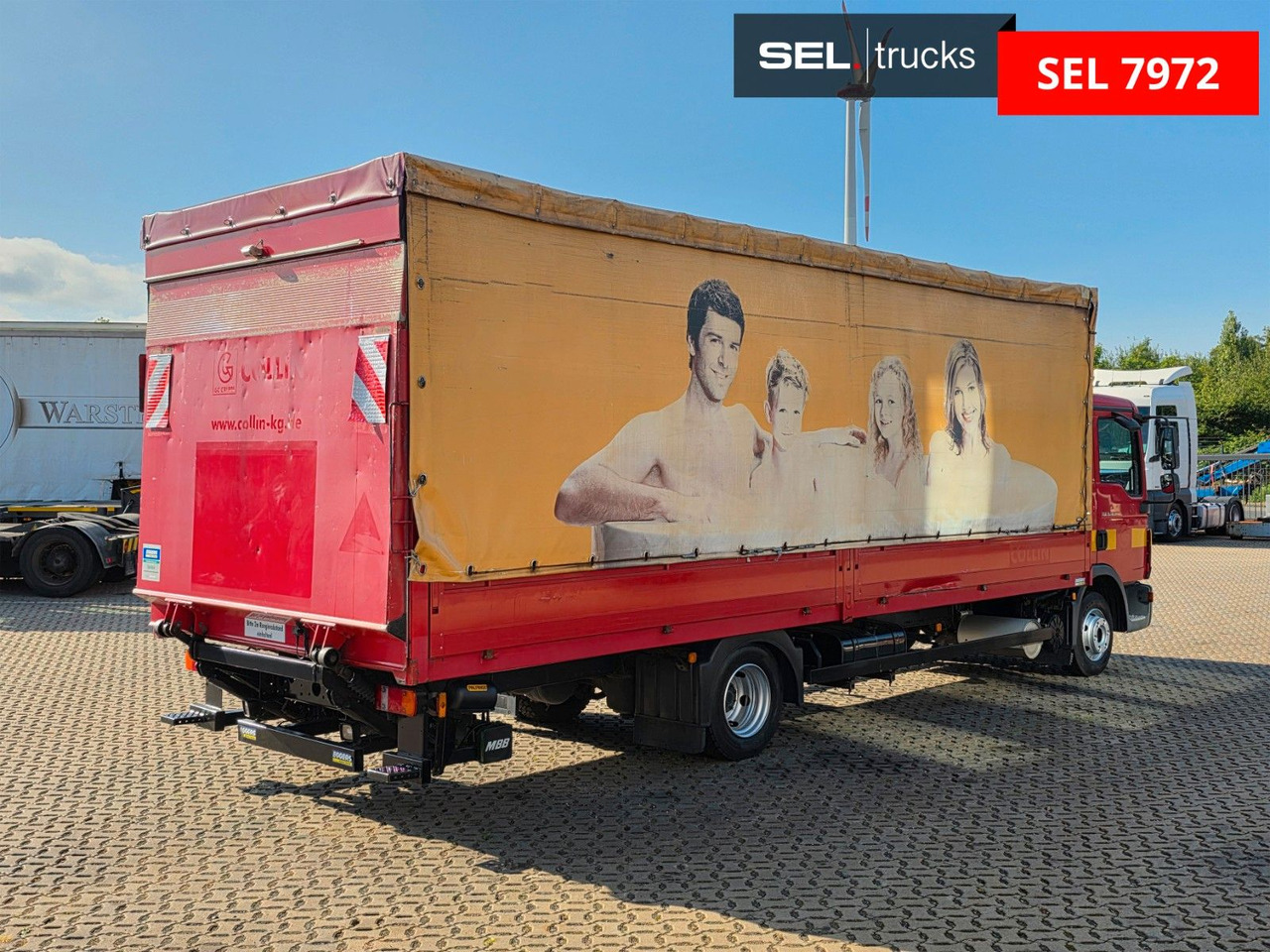 MAN TGL 8.180 4X2 BL / Ladebordwand / Rückfahrkamera - Dostavno vozilo s ponjavo: slika 5 MAN TGL 8.180 4X2 BL / Ladebordwand / Rückfahrkamera - Dostavno vozilo s ponjavo: slika 5