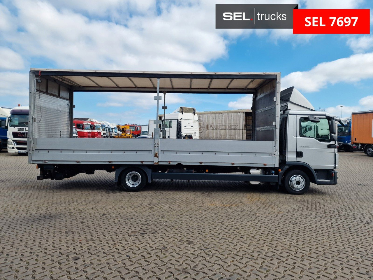 MAN TGL 8.180 4x2 BL / Ladebordwand - Dostavno vozilo s ponjavo: slika 4 MAN TGL 8.180 4x2 BL / Ladebordwand - Dostavno vozilo s ponjavo: slika 4