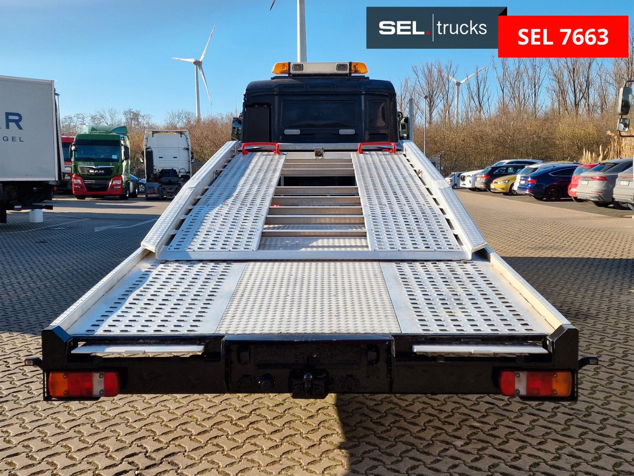 Tovornjak avtotransporter MAN TGL 8.220 4X2 BL / Xenon / Alu-Felgen: slika 6