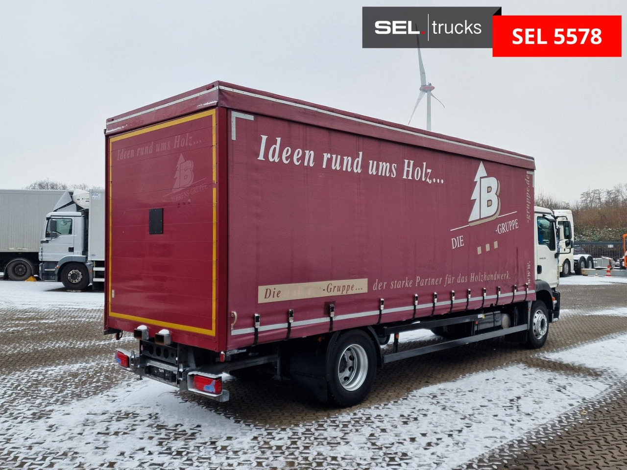 MAN TGM 18.250 4X2 LL / Staplerhalterung - Tovornjak s ponjavo: slika 5 MAN TGM 18.250 4X2 LL / Staplerhalterung - Tovornjak s ponjavo: slika 5